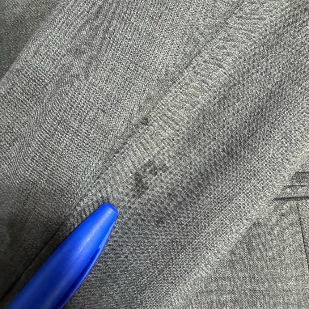 J CREW Campbell blazer gray wool Tollegno 1900 made in Italy Bi-Stretch Size 2 - Picture 9 of 12